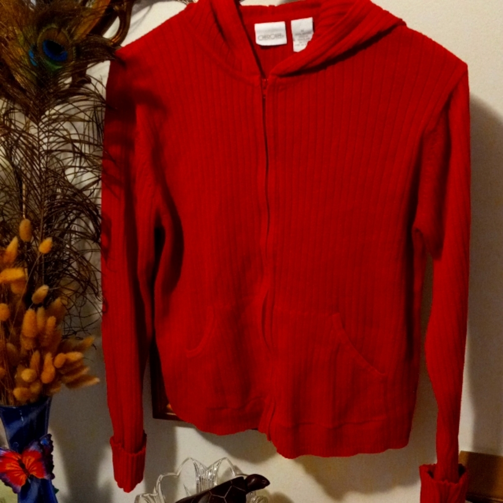 Cherokee hoodie super cute ribbed.